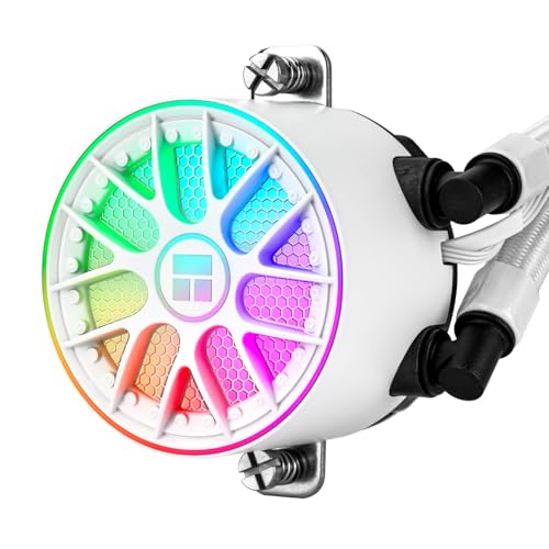 Image of Thermalright Aqua Elite 240 V6 ARGB White-CPU Liquid Cooler, Efficient PWM Controlled Pump,for AM4 /AM5,Intel LGA1150 /1151 /1200 /1851 /1700,Integrated Water-Cooled Radiator-White
