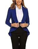 ❤Elegant Blazer:Der elegante Blazer mit tiefem Reverskragen ist nicht nur fürs Büro eine gute Wahl
