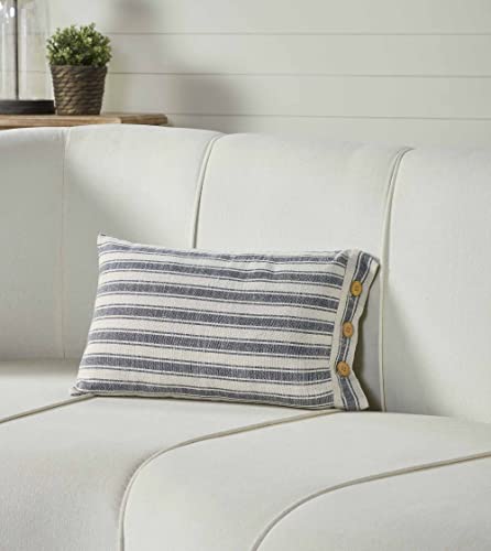 Piper Classics Market Place Blue Ticking Stripe...