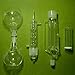 NANSHIN lab Glass,1000ml soxhlet Extractor with Two Boiling flasks,and The Glass Thimble