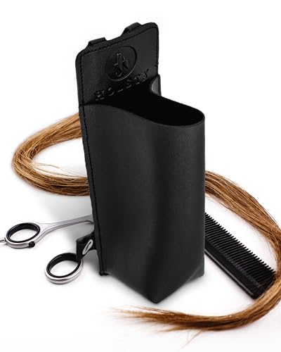 Holsta - Holsta Wave - Curling Iron Holder - Extension to Hairdressing Bag - Made of Heat-resistant Faux Leather - Large (Bracket Depth 23cm)