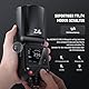NEEWER Z2PRO-N 2.4G TTL Blitzgerät mit rundem Kopf, kompatibel mit Nikon, drahtlos kompatibel mit Godox, 76Ws 1/8000s HSS, verbesserte UI, TTL/M TCM Schalter, 3000mAh Batterie, 600 Full Power Flash