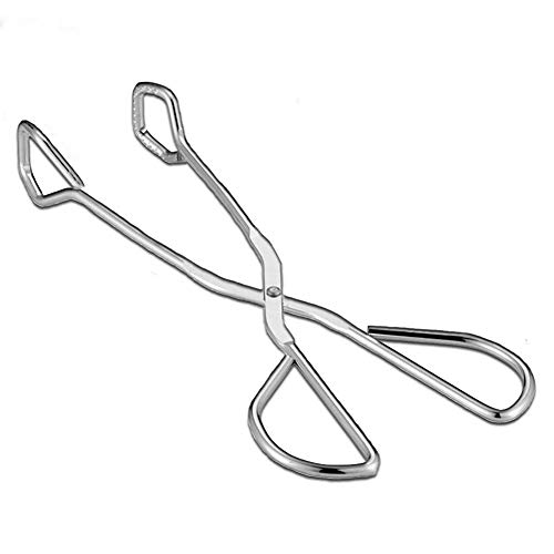 VLUNT HOME Premium Stainless-Steel Kitchen Tongs,BBQ Scissors Tongs, Heavy Duty Stainless Steel Barbecue Food Cooking Kitchen Tongs (small)