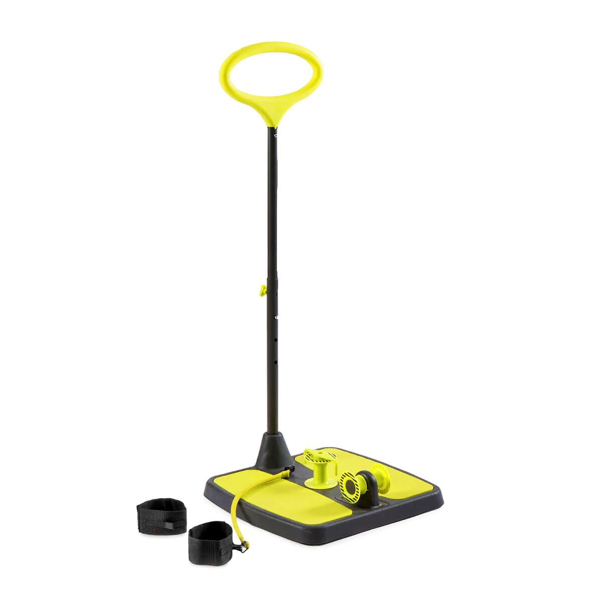 InnovaGoods Piattaforma Fitness Multifunzione - Glutei e Gambe, con Manuale Esercizi, Rafforza Tono Muscolare, Design Compatto, Nero/Giallo, Metallo PVC Gomma