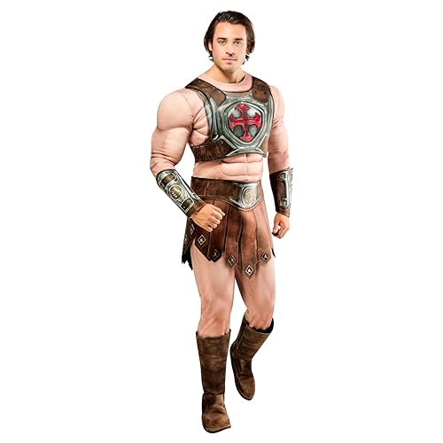 Rubies at Party City Masters Of The Universe: He-Man Costume for Adults, Men's Extra Large