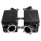 Twin Charge Air Intercooler Set for BMW M5(F10) M6(F06/F12/F13) S63 Engine 4.4L V8 Turbo 2013-2018 Black