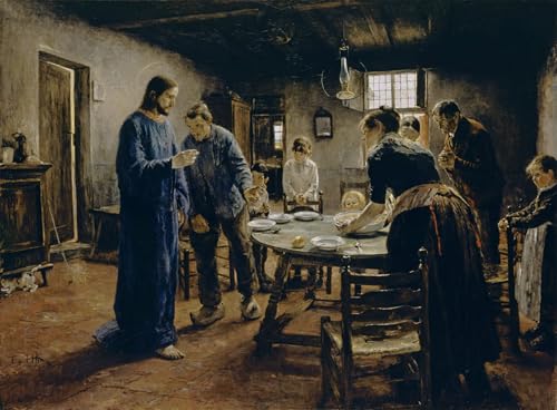 Peinture Fritz Von Uhde pour la Décoration de la Chambre à Coucher Moderne