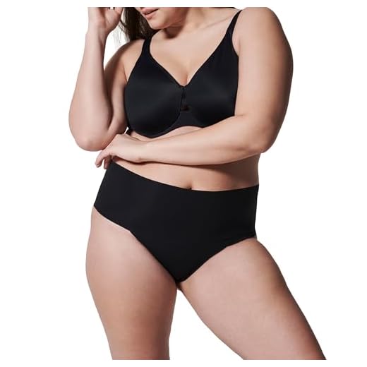 Spanx SP0115-BLACK-S Mutande Contenitive, Nero (Black Black), 36 (Tamaño del Fabricante:S) Donna