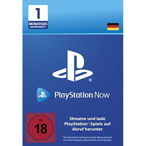 PlayStation Now - Abonnement 1 Monat (deutsches Konto) | PS5/PS4/PS3 Download Code - deutsches Konto