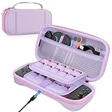 Grande capacité. Avec 19 emplacements pour cartes de jeu et 2 emplacements pour cartes micro SD. La poche en filet en haut vous permet de ranger des Joy-Con supplémentaires, des câbles et d'autres petits accessoires essentiels (ne peut pas ranger des accessoires plus grands)