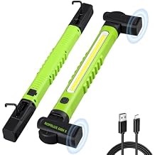 Ropelux Work Light 3rd Gen, 3200LM Ultra Bright Mechanic Under Hood Lights with 6000mAh, Rechargeable Portable Magnetic Trouble Lighting Bar with Hooks for Car Repair, Inspection, Tool Gift, 2Pcs