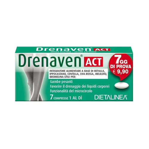 Drenaven Act 7 Days 7 Compresse Dietalinea