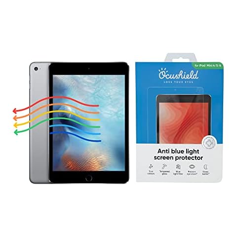 Ocushield Anti Blue Light Protector de pantalla de vidrio templado Cover