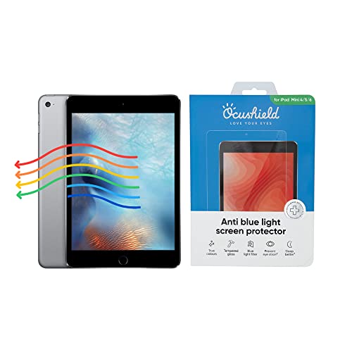 Ocushield Anti Blue Light Tempered Glass Screen Protector for Apple iPad Mini 4/5 (8