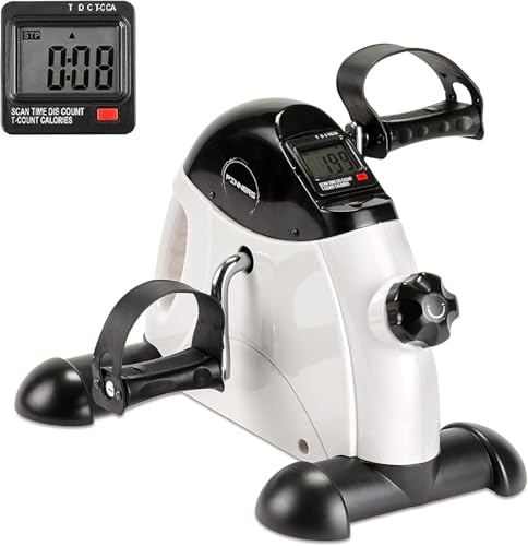 Pedales Estáticos Ejercicio, Mini Bicicleta Estática, Pedaleador Estático, Aparato de Ejercicio en Casa, Pedales Personas Mayores, Pedaleador para Ancianos, Pedalier