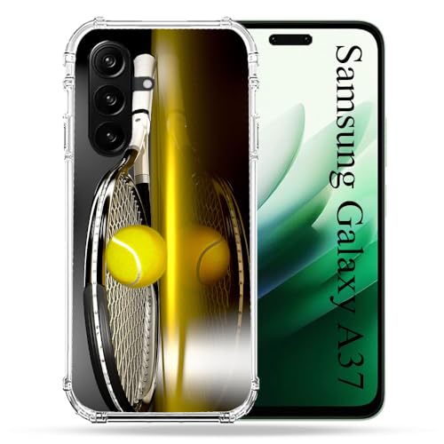 Coque Samsung Galaxy A37 5G renforcée tennis reflet pour protection mobile antichoc