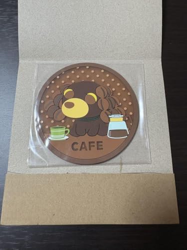 お茶犬 クリアラバーコースター カフェ
