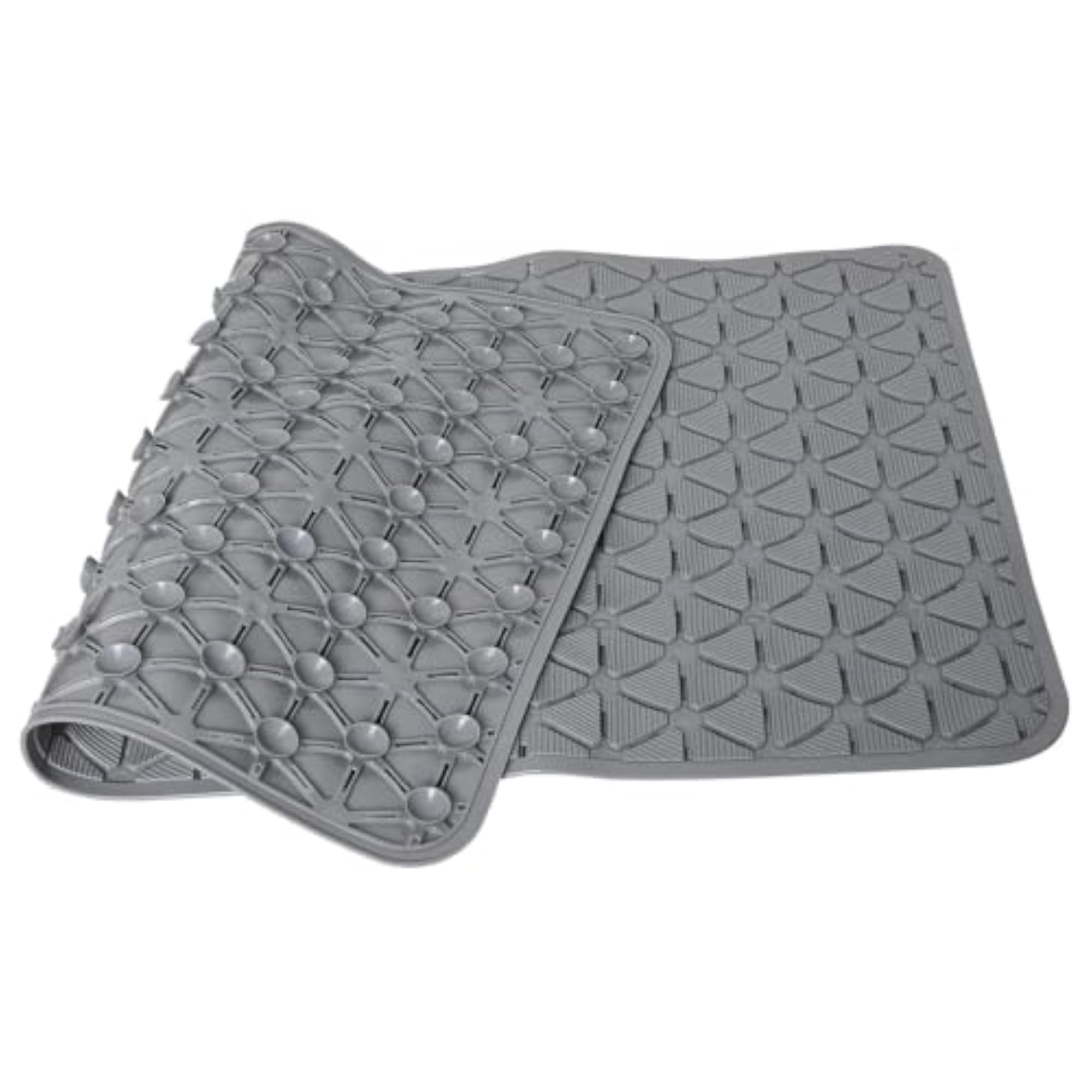 Bath Mat with Suction Cups, Non-Slip Design