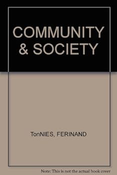 Paperback COMMUNITY & SOCIETY Book