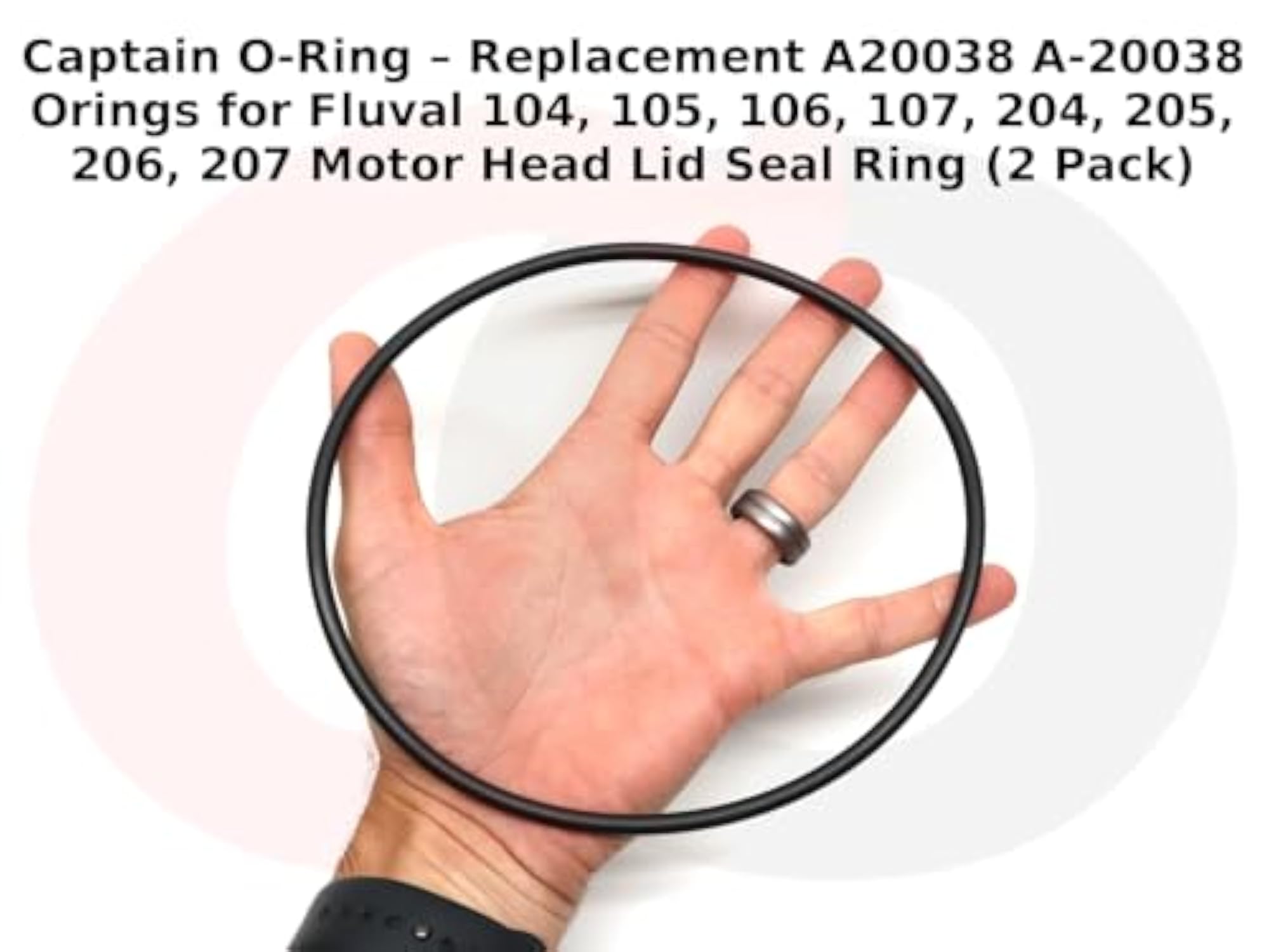 Replacement O-Rings for Fluval Motor Head Lid Seal