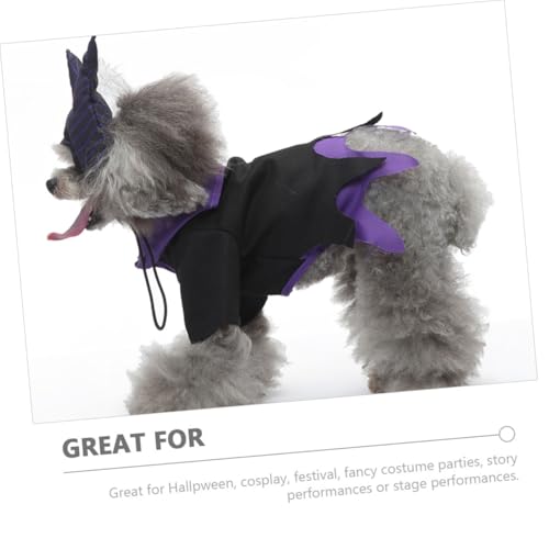 Disfraz de Bruja para Perro XL Halloween NUOBESTY miniatura 3