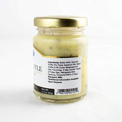 Giusto Sapore Italian Truffle Butter 3.17 Oz - Premium Gourmet Butter - Imported From Italy And Family Owned #TOP2