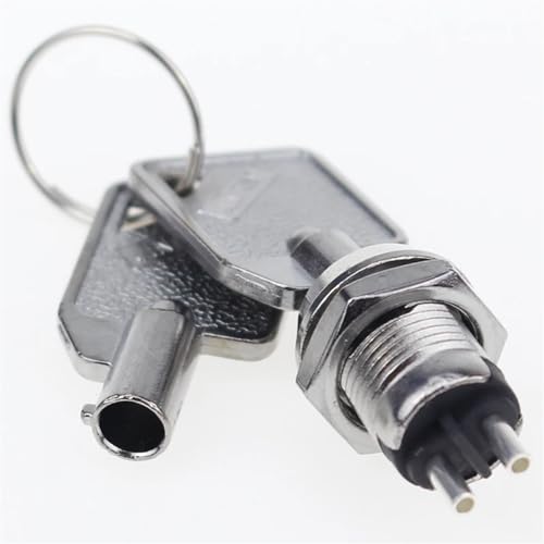 Interruptor de llave electrónico D102 de 12mm para evitar arranques accidentales 2