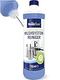 Hochkonzentrierter Flüssigreiniger für Milchschaumdüsen, mit einfacher Anwendung. 20ml in 2 Liter Wasser geben und nach Anleitung einwirken lassen.