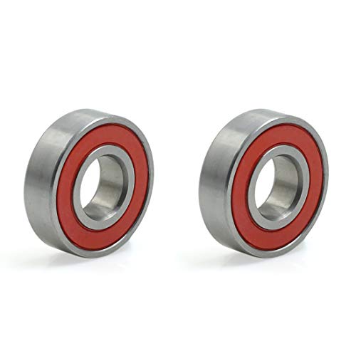 sourcingmap 2pcs 6001RS 12 x 28 x 8mm Automotive Deep Groove Ball Bearing