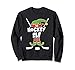 Ice Hockey Elf Regalo Hockey Natale Elfi Costume Felpa
