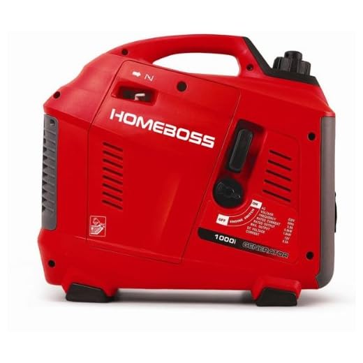 HomeBoss Grupo electrógeno 1000i – Silencioso/Inverter – 1000 W