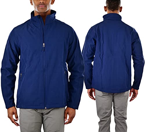 Image of ToBeInStyle Men's Warm and Comfortable Active Zip Up Jackets