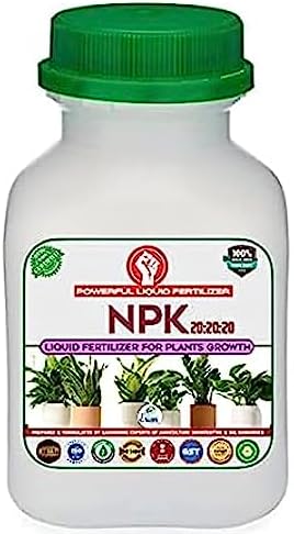 Erwon® NPK 20:20:20 Liquid Growth Fertilizer, Premium Essential Powerful Liquid NPK Fertilizer for for the Best Growth of Plants (250 ml)