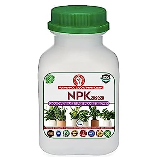 Image of Erwon NPK 20:20:20 Liquid Growth Fertilizer, Premium Essential Powerful Liquid NPK Fertilizer for for the Best Growth of Plants (250 ml)