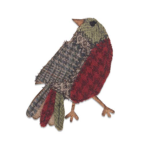 Sizzix Bigz Die Patchwork Bird by Tim Holtz, Multicolor