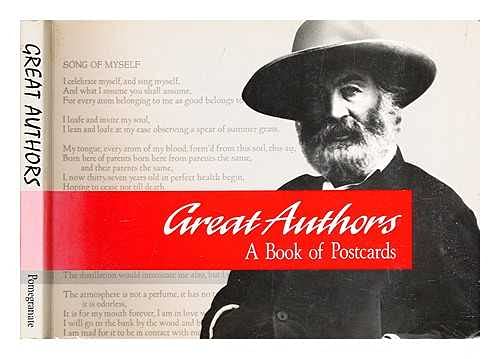 Great Authors-Postcard Book 0876544499 Book Cover