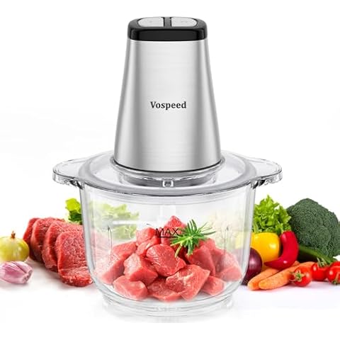Vospeed Mini Chopper 500W Food Processor Cover