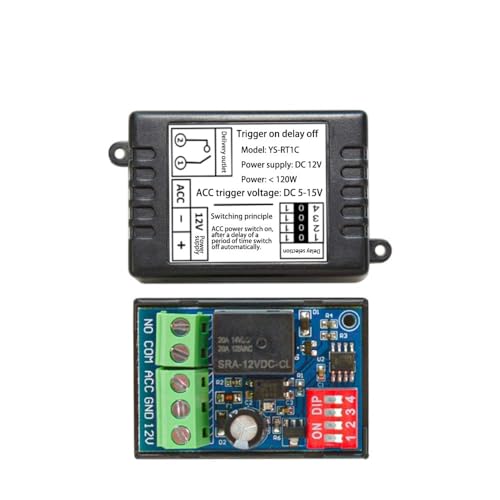 Relais de minuterie 12 Volts YS-RT1C programmable pour l'automobile - 2