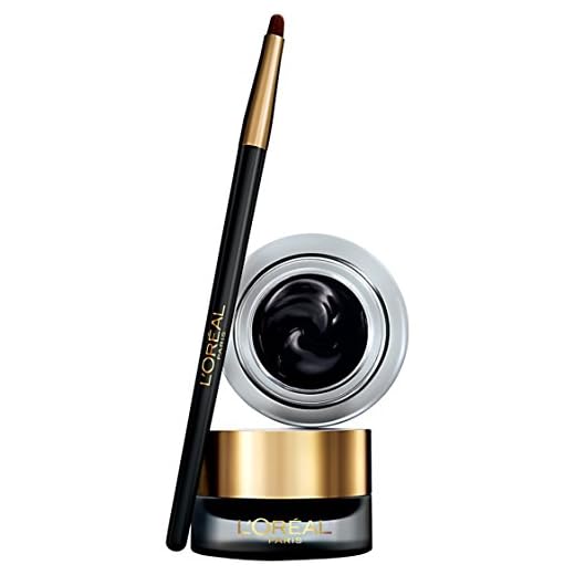 L'Oreal Paris Infallible Lacquer Eyeliner, Blackest Black (Packaging May Vary)