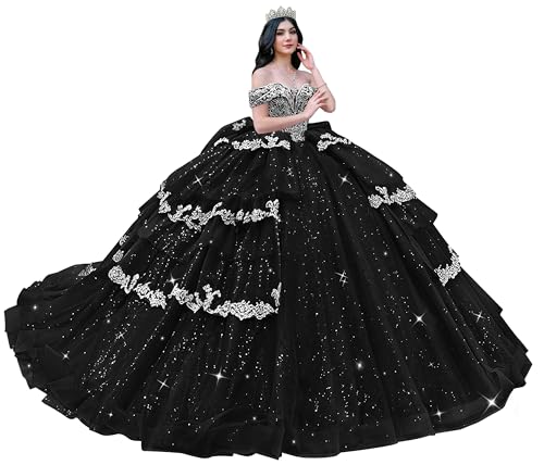 black and silver quince dresses TRHTX Glitter Lace Quinceanera Ball Gown Tulle Sweet size-8 🤍MOLLY🤍 by ELLIS BRIDAL up back and royal Color:Sage Multi