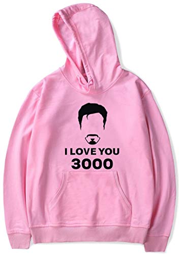 Silver Basic a Endgame Dad i Love You 3000 Felpa