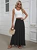ANRABESS Womens Maxi Skirt Elastic High Waist Swin... #4