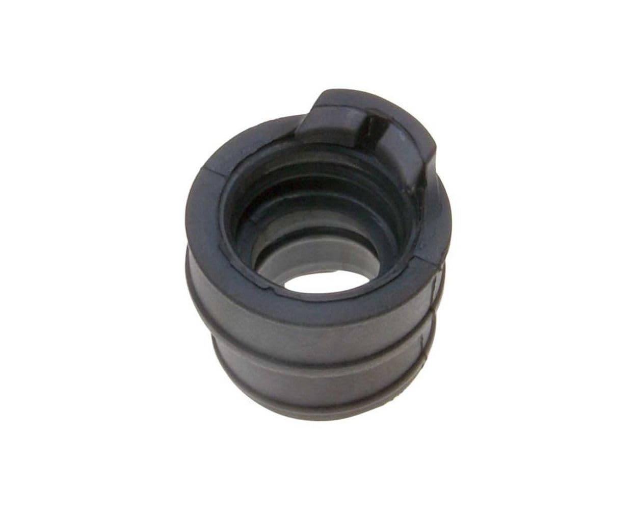 PIAGGIO manchon compatible avec DERBI Senda, compatible avec GILERA GSM | Caoutchouc raccord d'admission pour moteurs D50B0, EBE, EBS; numéro 871319; modèles GPR Nude, SMT cinquante centimètres cubes