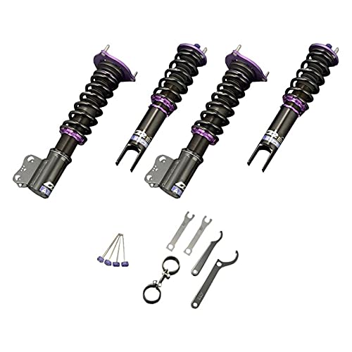 D2 Racing Rs Series Coilovers Compatible With 2017 Honda Crv