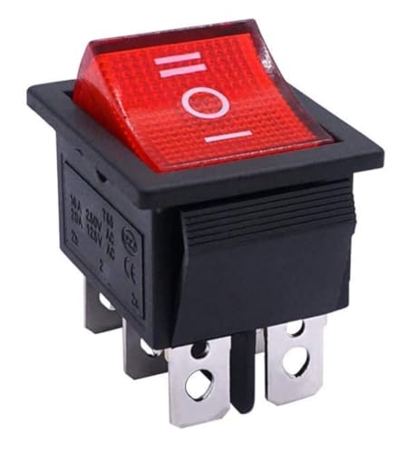 Interruttore A Bilanciere, Commutatore, Interruttore A Levetta, Interruttore A 3 Poli, 15 A, 250 ~ On/On - Foto 9