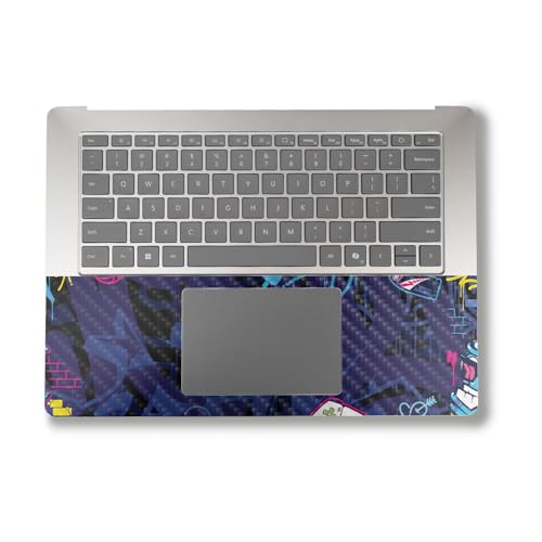 Image of Carbon Fiber Laptop Skin Compatible with Alienware M18 R2 (2024) - Gamer Tag - Premium 3M Vinyl Protective Wrap Decal Cover - Easy to Apply | Crafted in The USA by MightySkins