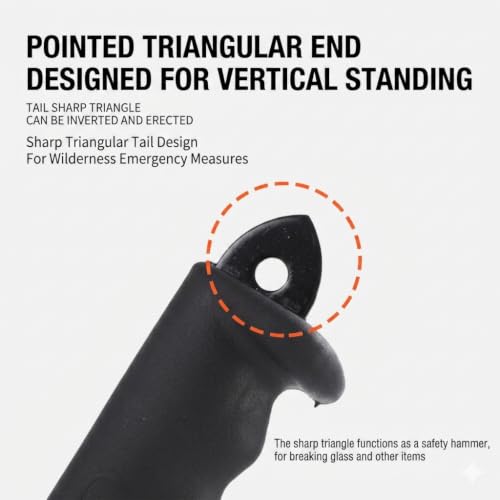 Heavy Duty Tent Stake Peg Hammer & Puller 2 in 1 Tool, Portable Camping Mallet with Non-Slip Rubber Handle, Steel Tent Stakes Remover for Outdoor Camping Hiking Backpacking by Beefoor - Image 3