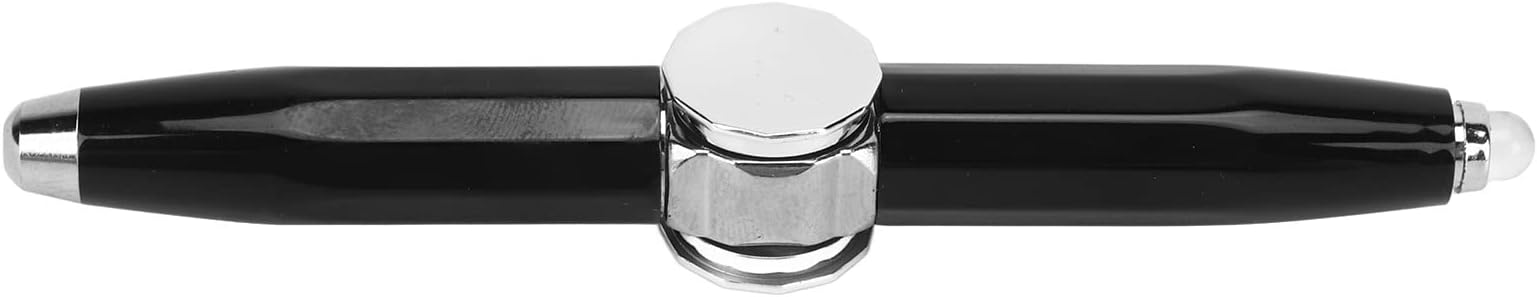 LEYT Spinning Pen, Writing Tool Practical Metal Fidget Pen Reflector for Lighting for Writing