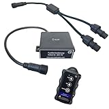 2.4Ghz Funkfernbedienung, Funkfernsteuerung mit reichweite von ca. 30m, Funktionstasten Auf/Ab, Ein/Aus, Led Kontrollleuchte