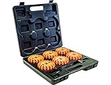 Buyers Products 8891018 Rechargeable Magnetic Road Flare Kit With Carrying Case, 6 Pack, Includes Steady on Mode and 10 LED Flash Patterns, Rechargeable Road Flare Strobe